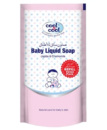 Cool & Cool Baby Liquid Soap Aloe & Chamomile Refill Pack Blue - 250 ml