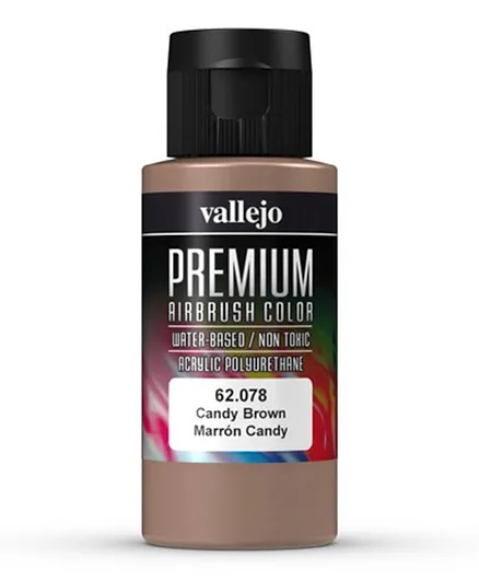 Vallejo Premium Airbrush Color 62.078 Candy Brown - 60mL