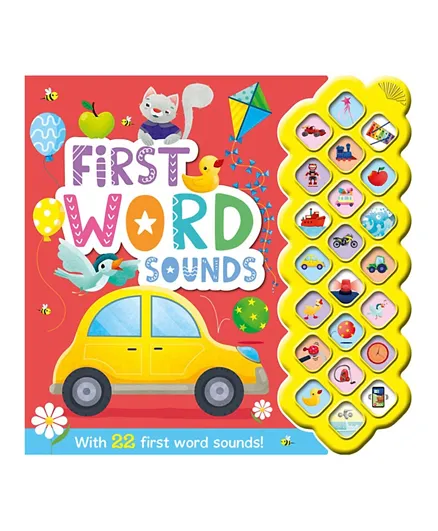 First Word Sound Book - English