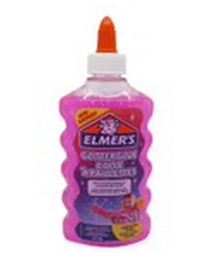 Elmers Glitter Glue Pink - 177mL
