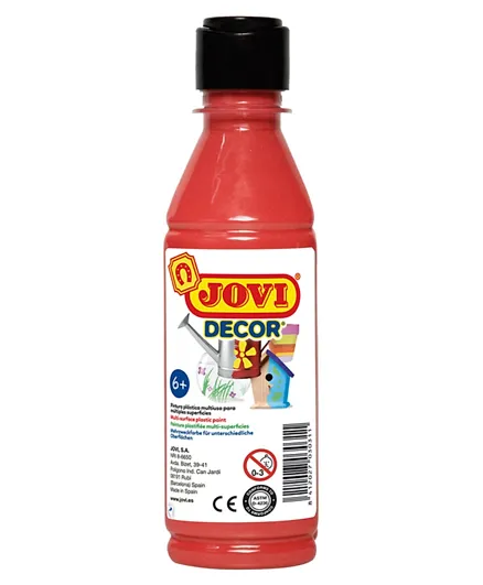 Jovi Decor Acryl Bottle Vermillion - 250ml