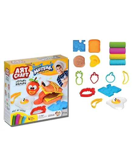 DEDE Toys Art Craft Crazy Kitchen Dough Set - Multicolor