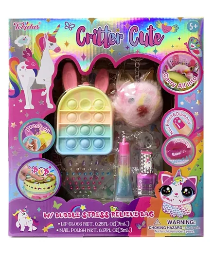 Tokidas Critter Cute With Bubble Stress Relieve Bag Multicolor - Pack of 6