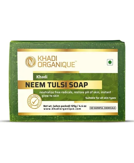 Khadi Organique Neem Tulsi Soap - 125g