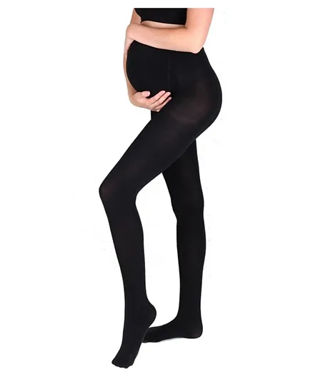 Mums & Bumps Mamsy 100Den Maternity Tights - Black