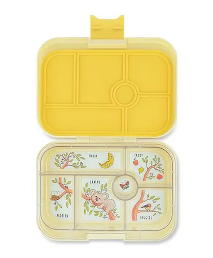 Yumbox Original Sunburst 6 Compartment Lunchbox - Yellow