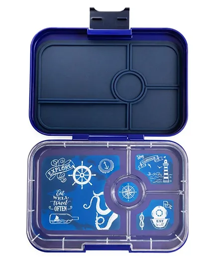 Yumbox Portofino 4 Compartment Lunchbox - Blue