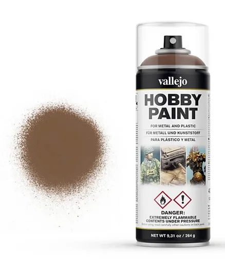 Vallejo Hobby Paint Spray Primer 28.019 Beasty Brown - 400mL