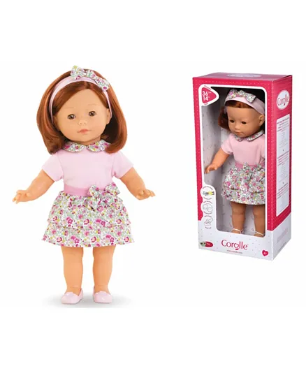 Corolle Ma Corolle Pia Doll With Pink Floral Outfit - 36 cm