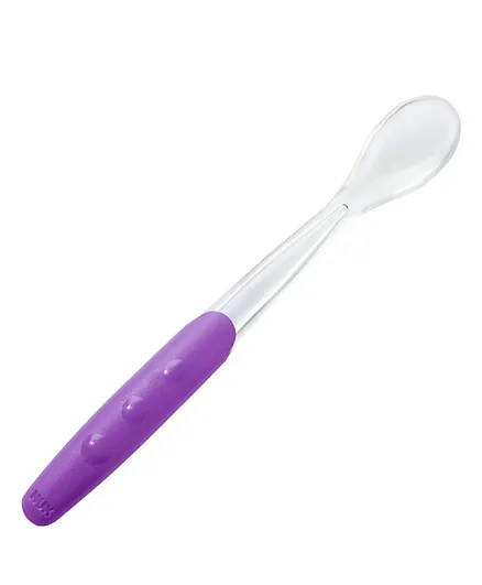 NUK Easy Learning Feeding Spoon Soft Pack of 2 - (Assorted)