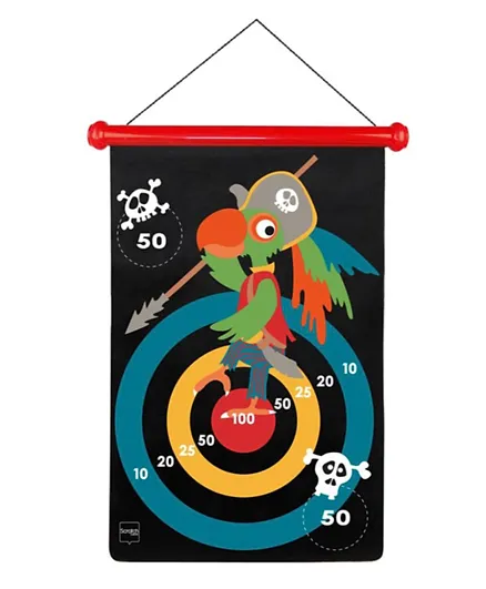 Scratch Europe Magnetic Darts Pirate Set - Multicolour