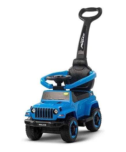 Baybee 2 in 1 Villy Push Ride-On Car - Blue