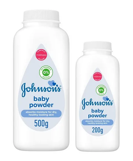 Johnson Baby Powder 500g + 200g - Free
