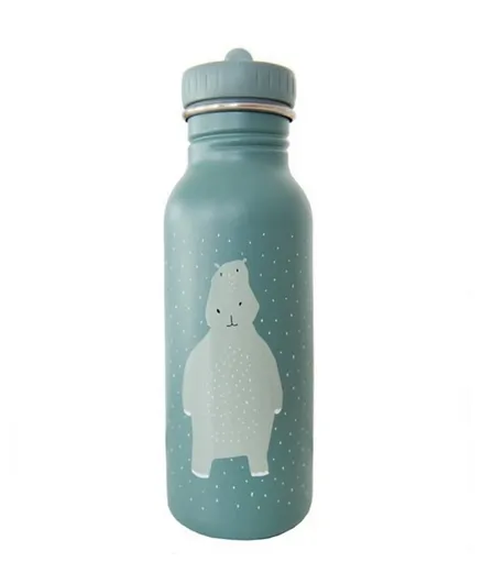 Trixie Mr Hippo Stainless Steel Water Bottle Blue - 500mL