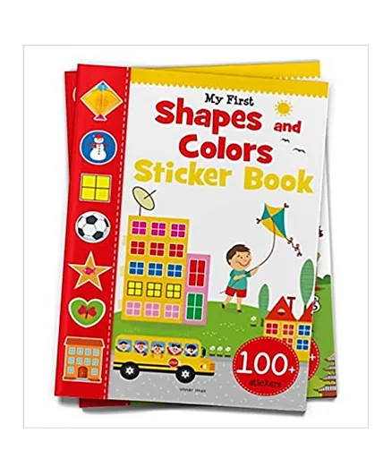 My First Shapes and Colours Sticker Book - English