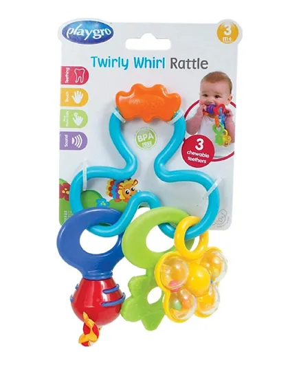 Playgro Twirly Whirl Baby Rattle