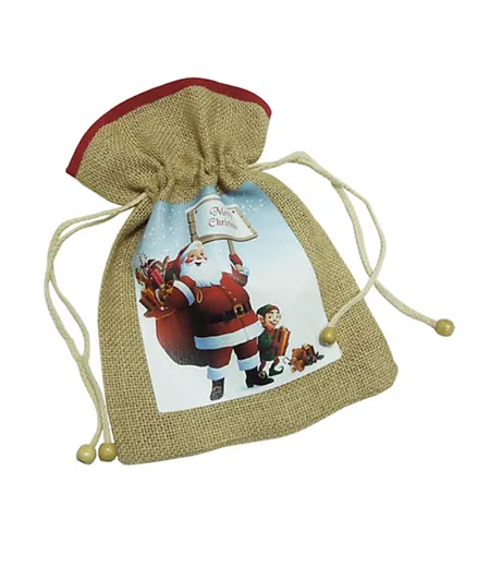 Christmas Magic Gift Bag - Brown
