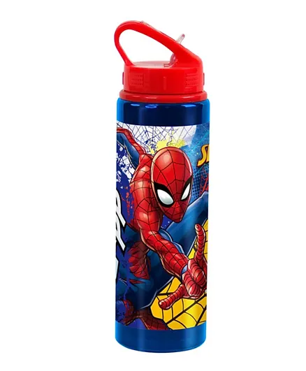 Spider Man Aluminum Premium Water Bottle - 650mL