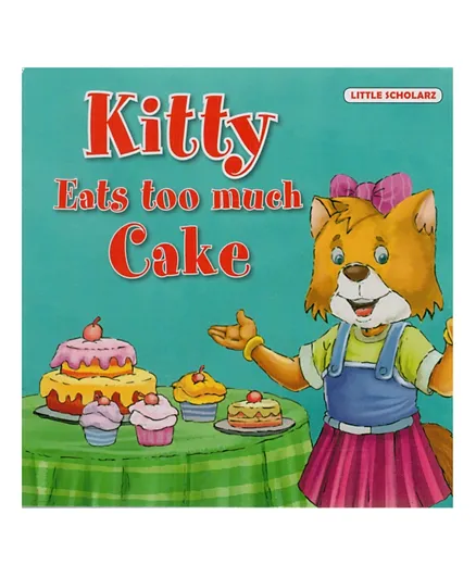 Little Scholarz Kitty Eats too much Cake -  8 Pages
