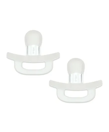 Spectra Soft Silicone Pacifier White Meringue - 3 Pieces