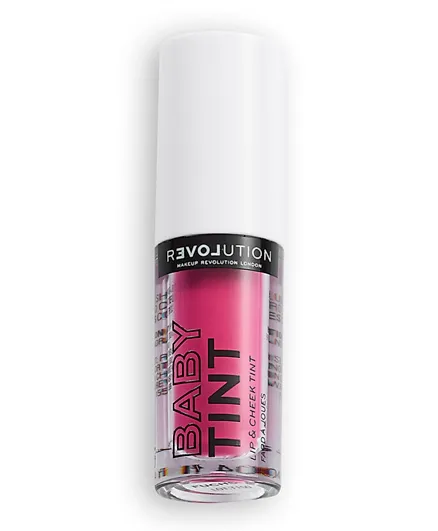 Revolution Relove Baby Tint Fuchsia Lip & Cheek Tint - 1.4mL
