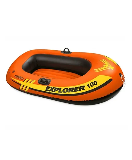 Intex Explorer 100 Boat - Orange