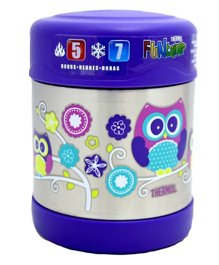 Thermos Funtainer Stainless Food Jar Owl - 290mL