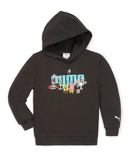 PUMA Spongebob Full Sleeves Hoodie - Black