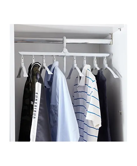 HomeBox 8 in 1 Foldable Cloth Hanger