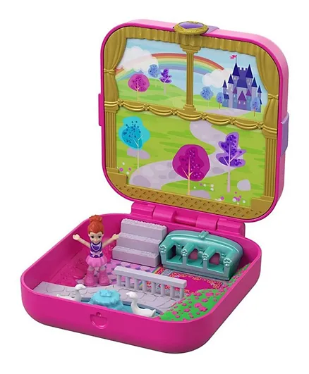 Polly Pocket Hidden Hideouts Compact with Micro Doll & Accessories