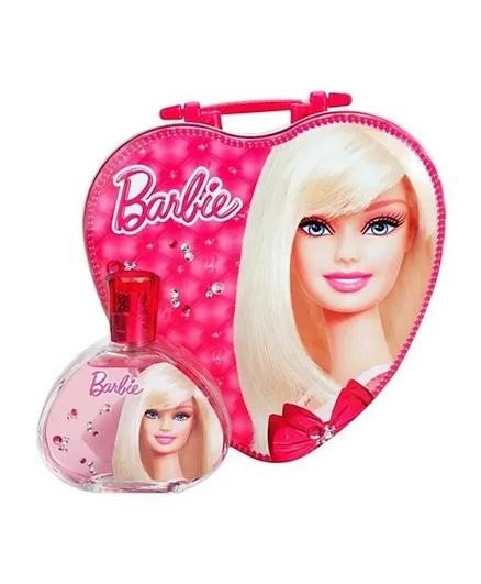 Barbie Perfume & Metal Lunch Box - 100mL