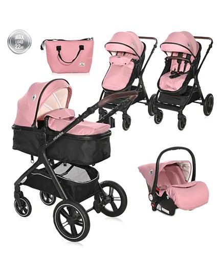 Lorelli Premium Baby Stroller Heaven Set - Pink