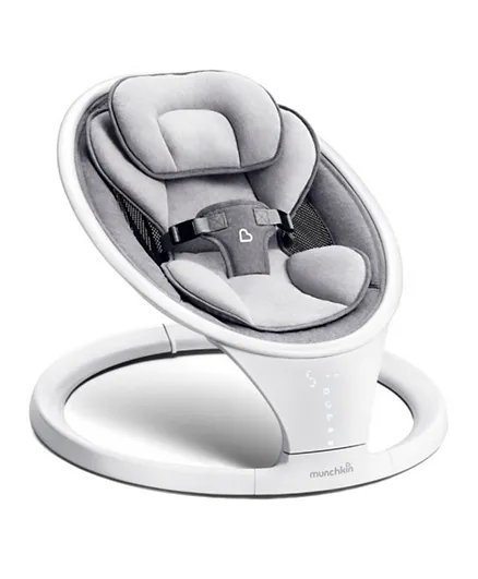 Munchkin Bluetooth Enabled Lightweight Baby Swing - White