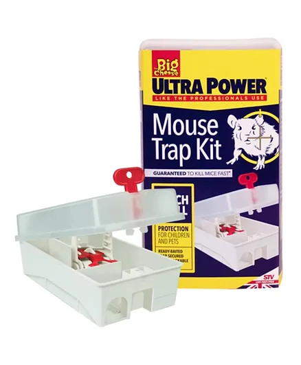STV The Big Cheese Ready Baited Mouse Trap Kit