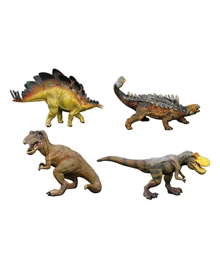 سلسلة موديلات TTC لأشكال الحيوانات - ديناصور بألوان متنوعة - 9.50 سم