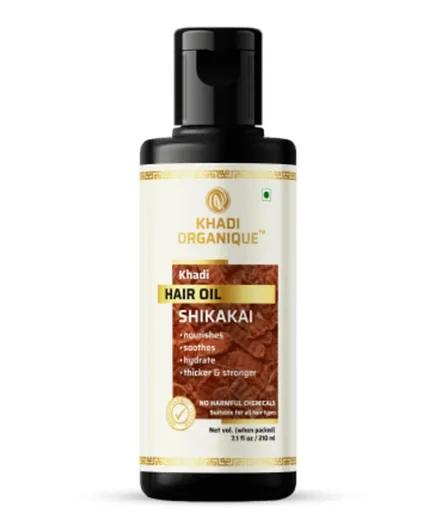 Khadi Organique Shikakai Hair Oil - 210ml