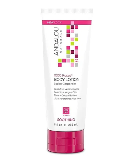 Andalou 1000 Roses Soothing Body Lotion - 236ml