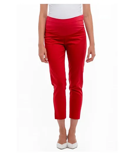 Mums n Bumps - Pietro Brunelli Dylan Maternity Pants - Red