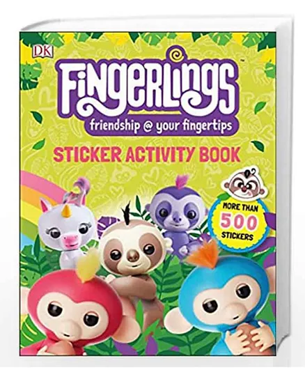 Fingerlings Sticker Activity Book - 40 Pages