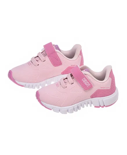 Klin Velcro Closure Shoes - Light Pink