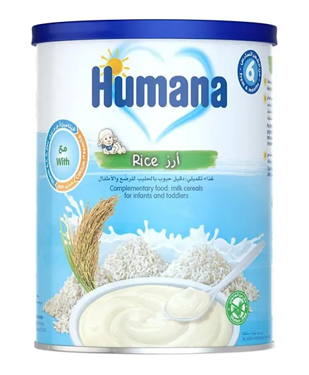 Humana Rice Milk Gluten Free Infant Cereal - 180g