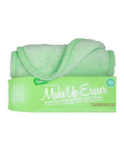 MAKEUP ERASER Makeup Remover Cloth Neon Green
