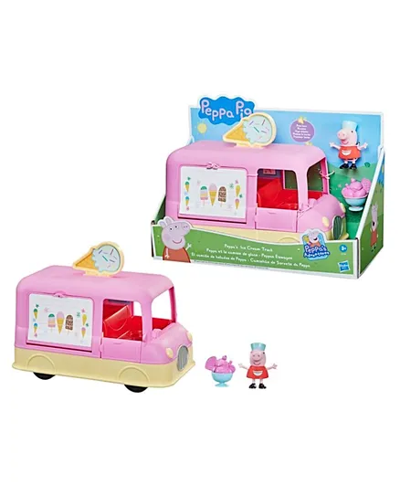 Peppa Pig Peppas Adventures Peppas Ice Cream Truck Vehicle Preschool Toy