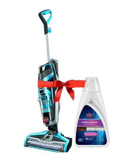 Bissell 3 in 1 Multi-Surface Crosswave Advanced Pro Vacuum Cleaner 0.62L 560W 2223E + Floor Cleaning Formula Combo Offer