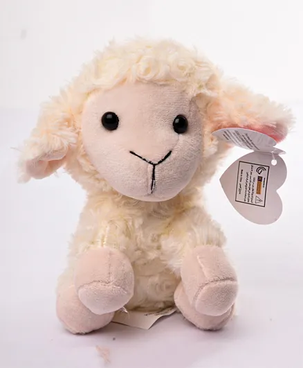 Cuddly Lovables Baa Baa Sheep Plush Toy - White
