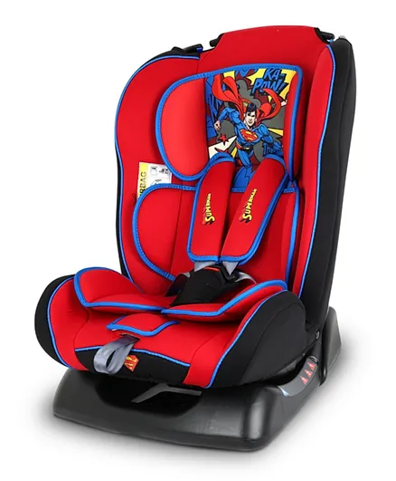 Warner Bros DC Comics Superman Baby/Kids 3-in-1 Car Seat 4 Position Comfort