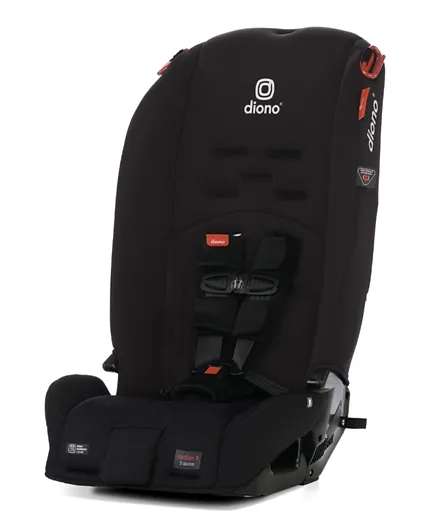 ديونو - مقعد سيارة قابل للتحويل راديان 3R لاتش - أسود