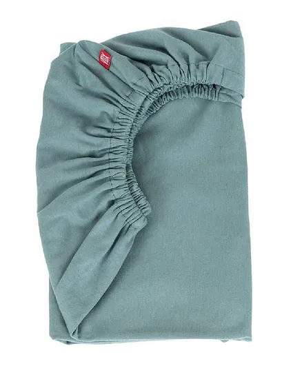 Vox Fitted Organic Cotton Bedsheet - Mint