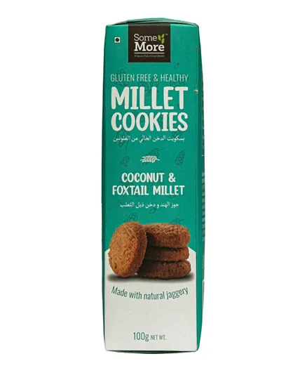 Some More Coconut & Foxtail Millet Gluten Free Cookies - 100g