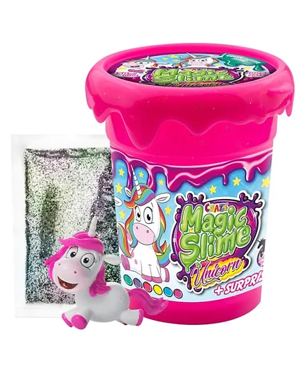 Craze Magic Slime Unicorn Green Pack of 1 (Color may Vary) - 150 ml